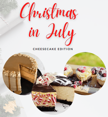 Christmas in July Cheesecake Edition