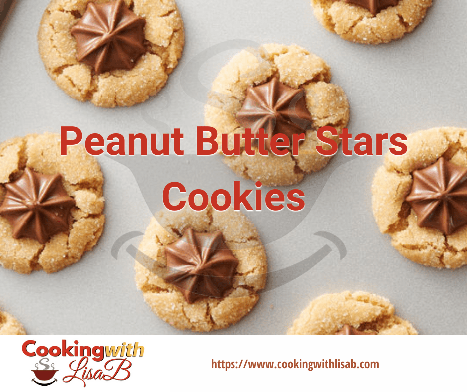 Peanut Butter Stars Cookies